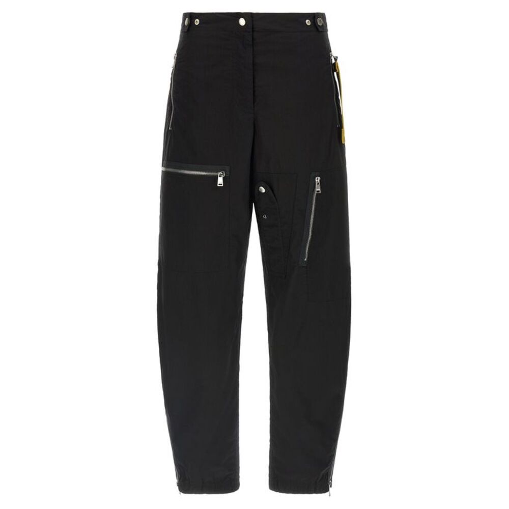 Fendi Black Cotton Cargo Women's Pants